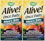 Nature's Way Alive Once Daily Men's 50+ 120 Capsules by Natures Way