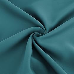 Diraysid Sea Teal Grommet Blackout Curtains for