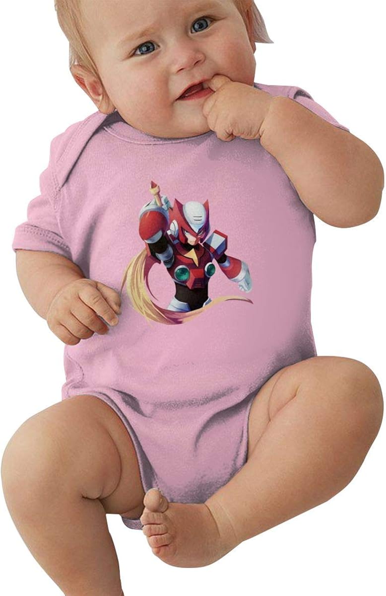 TOMFOXS Mega-Man X Zero Baby Unisex Romper Climbing Body Suits Custom