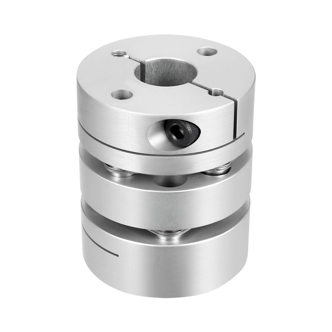 sourcingmap 14mmx17mm Clamp Tight Motor Shaft 2 Diaphragm Coupling Coupler