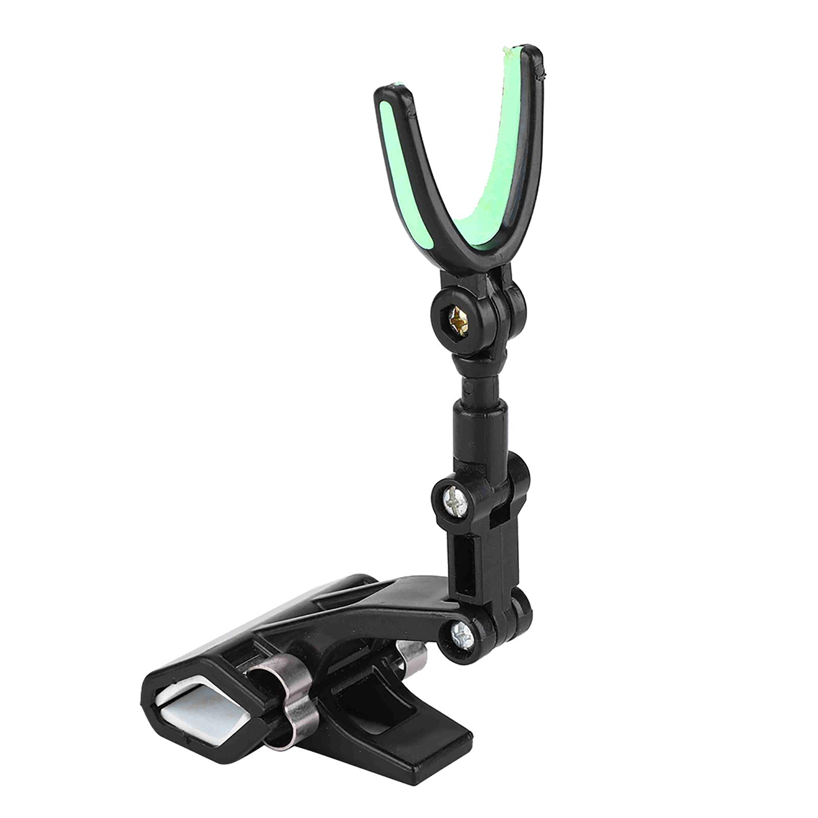 Fishing Pole Stand, Black Rod Rest, 65g Boat Support, Outdoor Sea Rod Holders for Wild Fishing, 7.48 x 2.17 x 1.18in