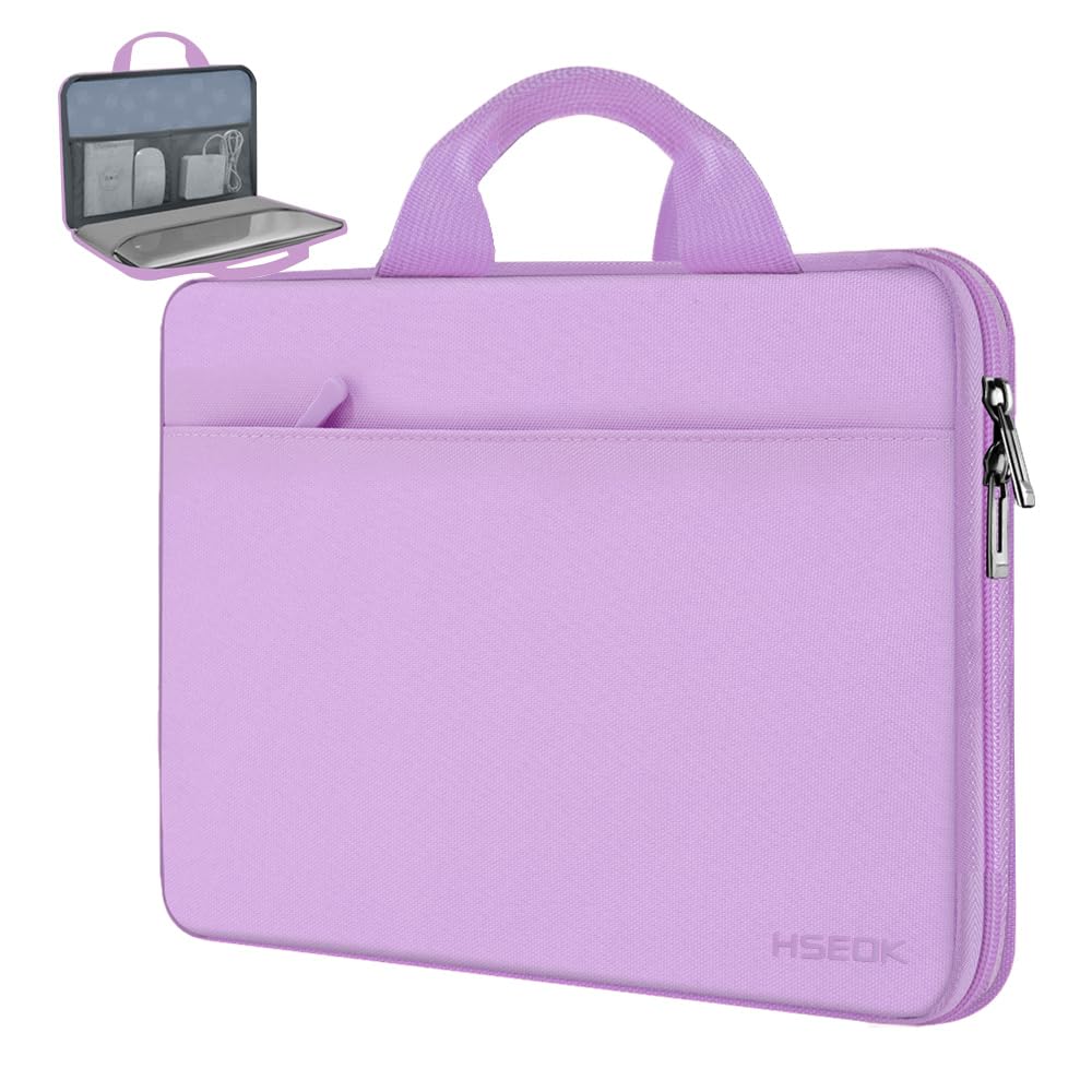 HSEOK Laptop Sleeve 13.3 Inch Case Briefcase Compatible with MacBook Pro 14 inch 2021 M1 Pro/M1 Max A2442 and All Model of 13.3 Inch MacBook Air/Pro, XPS 13, Most Popular 13"-13.5" Notebooks, L02P01 — image 1