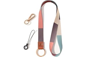 SENLLY Neck Lanyard Strap for Keys, Original Pattern Design ID Badge and Keychain Holder