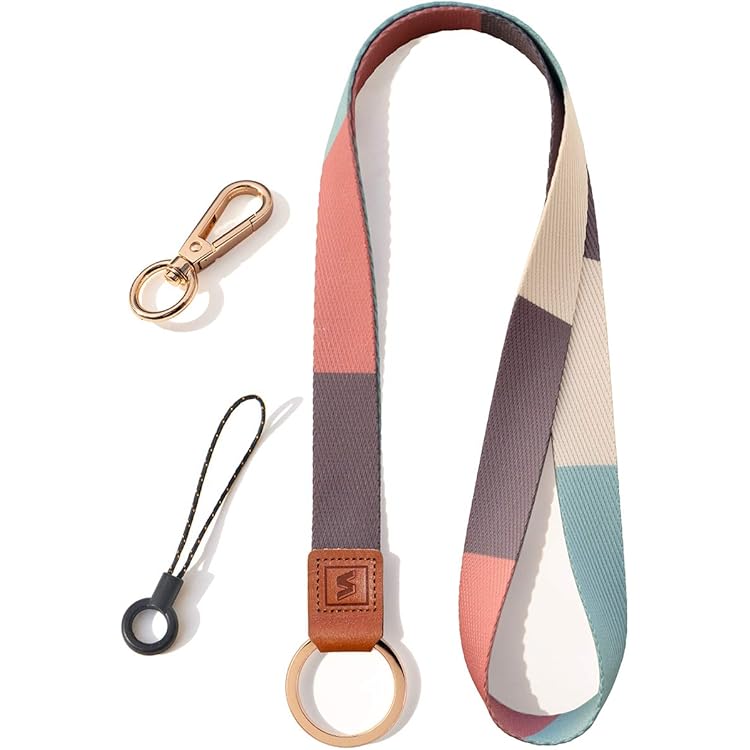 Fermoir à Lanière Tour De Cou Pour Carte D'identité Badge Porte Clés