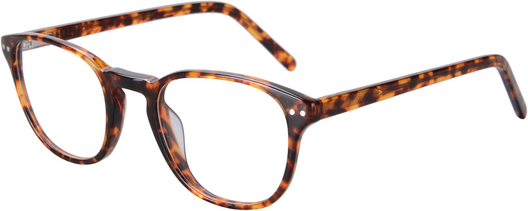KUDEE Women's Acetate Frame Blue Ray Resistant Progressive Multifocus Reading Glasses-MAT081
