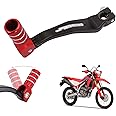 AnXin Motorcycle Gear Shifter Shift Lever Folding Tip CNC for CRF250L 13-20 CRF150R 07-09 12-24 CRF250L Rally 17-20 CRF300L 21-23 CRF300L Rally 21-23 CRF300LS 2023 Dirt Pit Bike Red