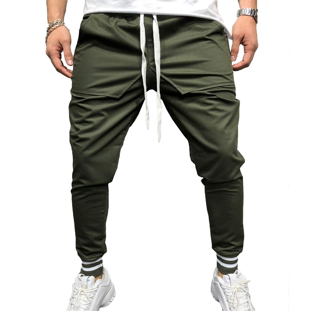 Men's Sport Joggers Hip Hop Jogging Fitness Pant Casual Pant Trousers
