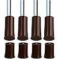 Gebildet 4 Sets NO/NC Magnetic Switch WiringRecessed Door Sensor Hidden Window Contact Reed Switch for Access Control Replace Alarm System(Brown,Cylindrical)