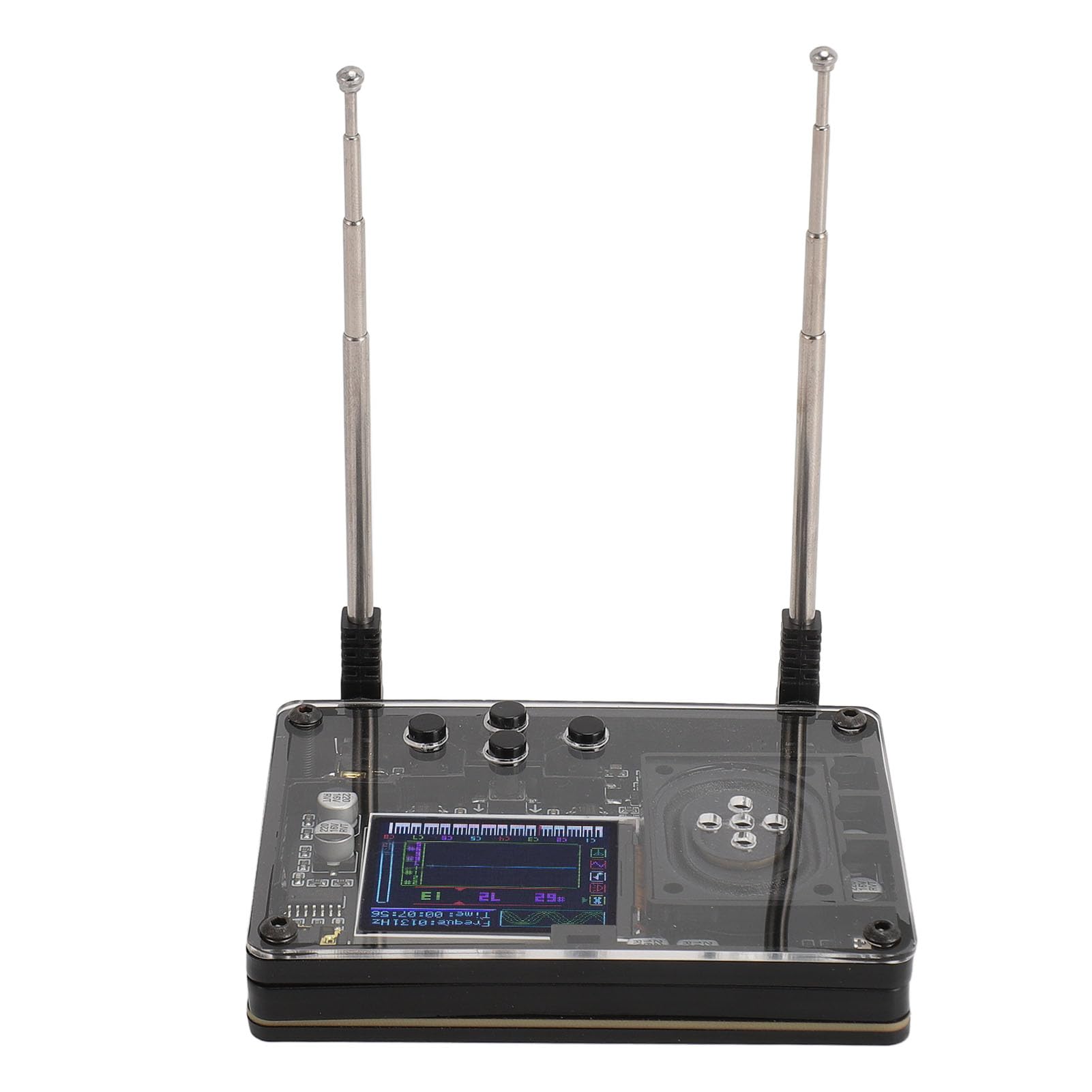 Interface Type C Audio Theremin, Mini Theremin with Color Display, Musical Electronic Creative Instrument, with Speakers and Antennas, 70+ Adjustable Voices