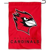 College Flags & Banners Co. Wesleyan Cardinals Wordmark Garden Banner Flag
