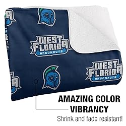 University of West Florida Logo Pattern Sherpa