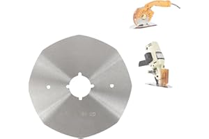 BEAMNOVA 100mm 4 Inch Replacement Blade Alloy Steel for Electric Fabric Cutter Industrial Cloth Cutter Machine Scissor for Qu