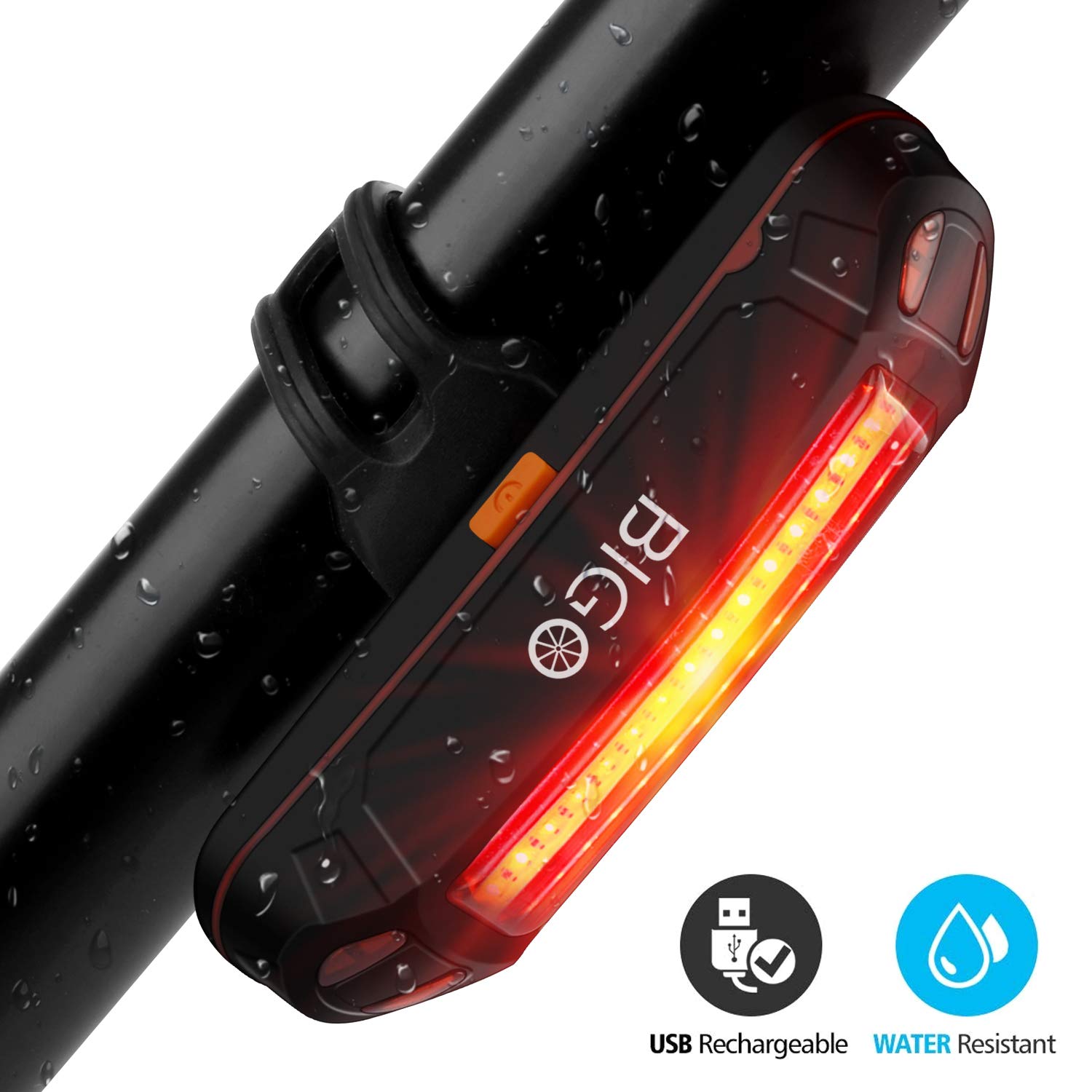 Luce Bici USB Ricaricabile LED – Faro Posteriore E Anteriore Impermeabile Per Ciclismo