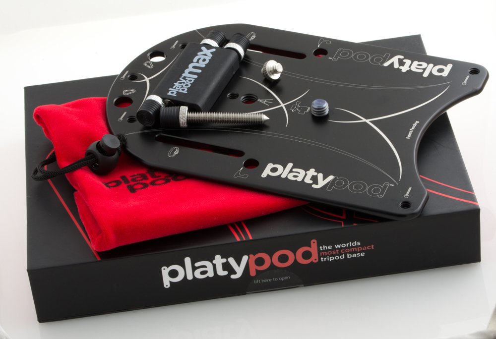 Platypod Max The Flat Tripod Base for Low Angles and Tight Spaces That Traditional tripods Wont go