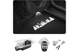 AKARIN 2 PCS LED Car Door Logo Lights Compatible for 4Runner Tundra Highlander Sequoia Venza Land Cruiser Courtesy Projector Laser Welcome Light Puddle Lamp Car Accessories (Off-Roading)
