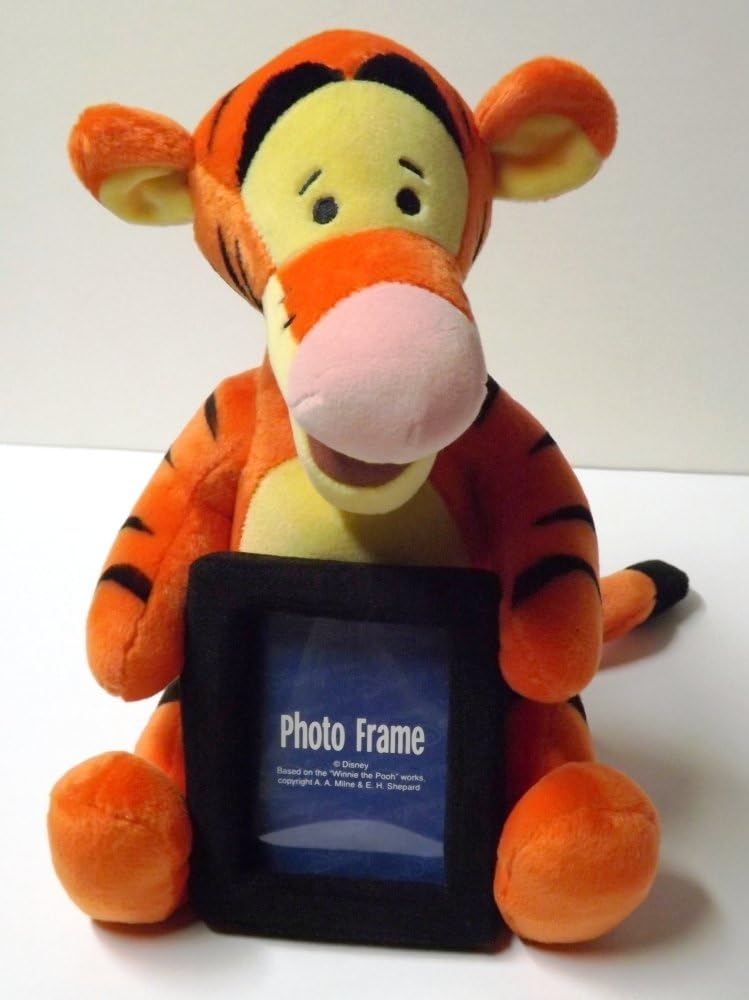 10 inch Plush Disney Tigger holding 3x4 Photo Frame