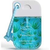 PeppyHands 1 Pack Hand Sanitizer Spray, Spray Hand Sanitizer Travel Size, Scented Pocket Cute Mini Pocket for Kids School Gifts for Women, Teen, Girl, 1.35 FL. OZ.(Aloe Vera)