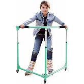 GanFindX Kids Roller Skate Trainer Folding Adjustable Aid | Kids Balance Walker for Roller Skating Practice, Foldable Training Support with Adjustable Height for Indoor Outdoor Use
