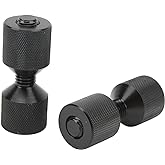 Set of Two Hole Pins Rust Resistant Black 2 Hole Flange Alignment Pin for Large Machines