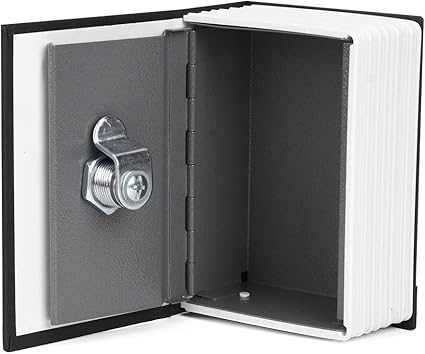Bicaquu Caja de Almacenamiento Segura de Libro de simulación ...