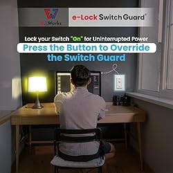 Switch Guard with Slider & Easy ON/OFF Push Button