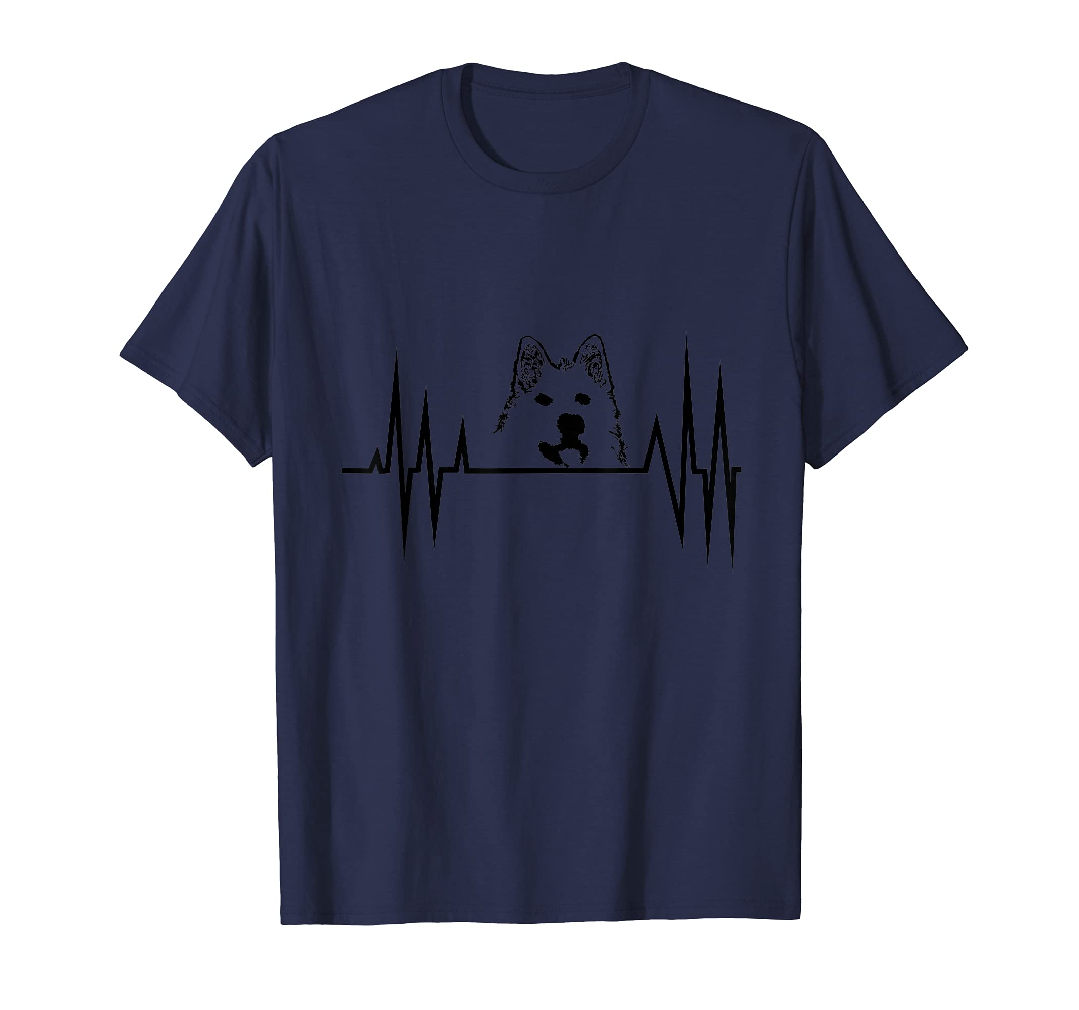 CHEBO, DOG, HEART LINE T-Shirt