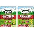 Black Forest Juicy Burst Fruit Snacks, Mixed Fruit Flavors, 0.8 Ounce Pouches (40 Count) (Pack of 2)