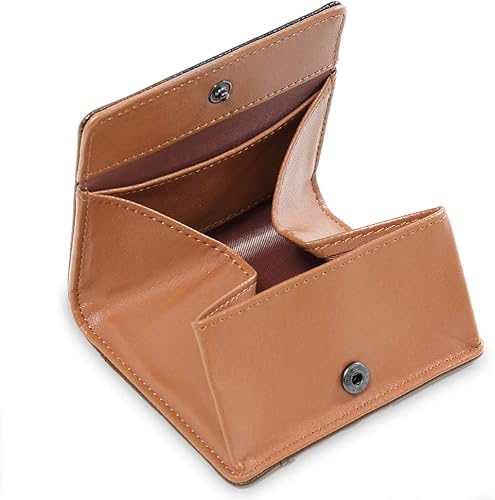 Amazon Mr Crown コインケース メンズ 小銭入れ ボックス型 ボタン式 ブラウン 小銭入れ