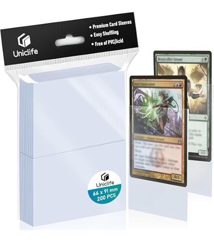 1000 Fundas Ultra Pro Penny Sleeves – Transparentes, Sin Ácido Y Sin PVC Para Tarjetas Estándar