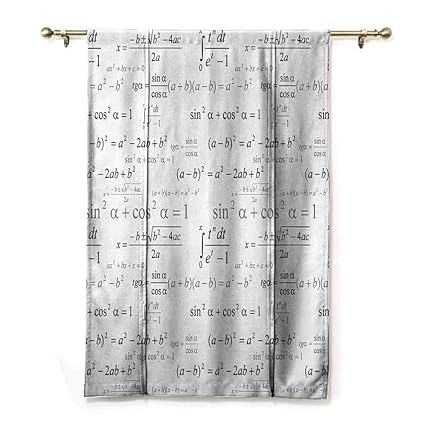 Amazon Com Doneeckl Kitchen Bedroom Insulation Roman Curtains