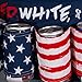 Novelty Beverage Holder Beer Belt (Red, White, and Wasted)
