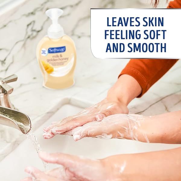 SOFTSOAP MOISTURIZING LIQUID HAND SOAP, MILK AND HONEY, 7.5 FLUID OUNCE, PACK OF 6 (PACKAGE MAY VARY)