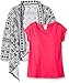 Emily West Girls' Big Tunic with Cardigan Legging and Tassle Necklace