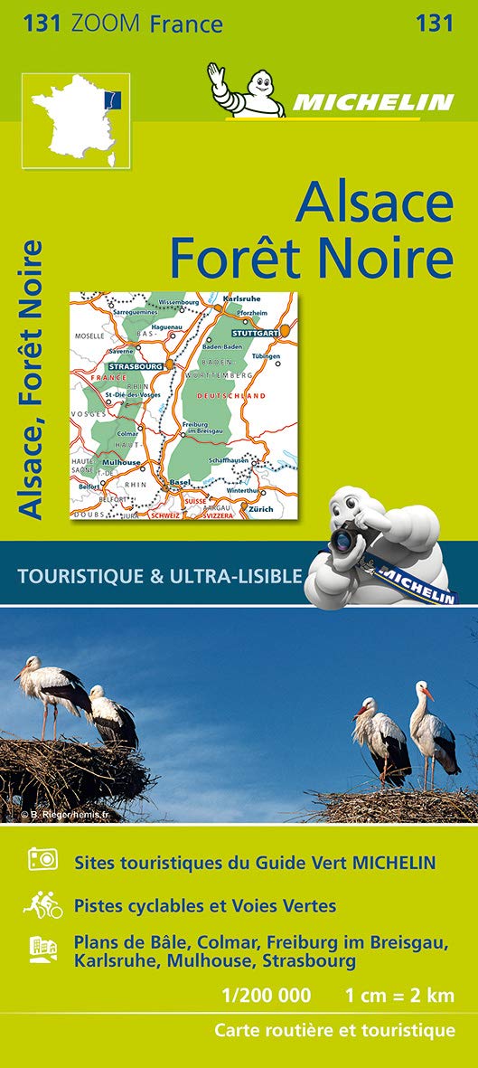 France Zoom Map 131 Foret Noire Alsace Vallee Du Rhin Cartes 40 French Edition Michelin Travel Michelin Editions Des Voyages Amazon Com Books