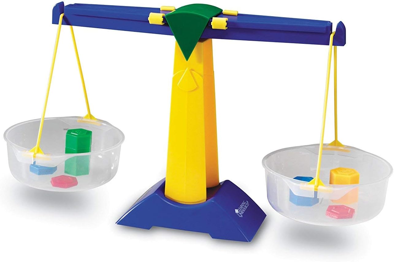 Learning Resources Pan Balance Jr, Science Class Experiments