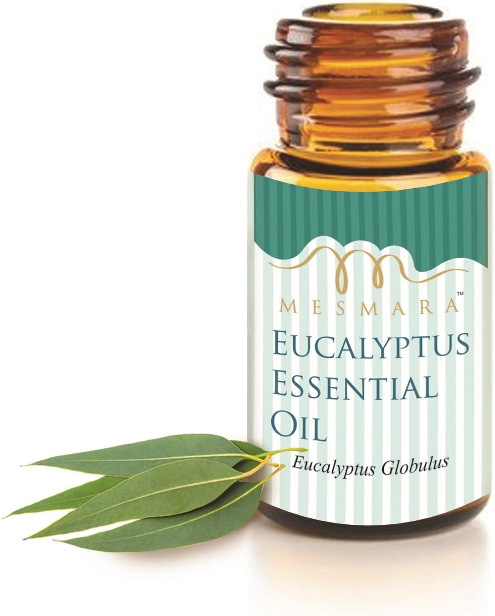 MESMARA Eucalyptus Essential Oil 15 Ml (0.52 OZ) 100% Pure Natural