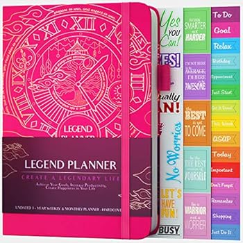 Amazon.com : Legend Planner - Deluxe Weekly & Monthly Life ...