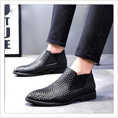 leather chelsea boots mens style