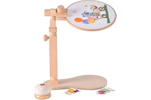 ZIQIANHARD Embroidery Hoop Stand, Adjustable Embroidery Hoop Holder, Easy to Use Cross Stitch Stand, Hands Free Embroidery Tool for Arts Crafts Sewing Needlework