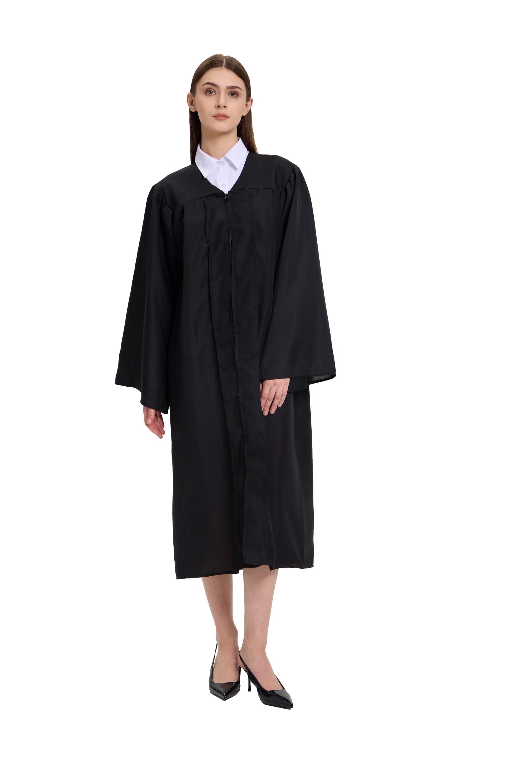 HX Graday Unisex Matte Graduation Gown,Choir Robes