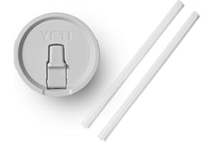 YETI Rambler 30 oz Travel Mug Straw Lid, Gray