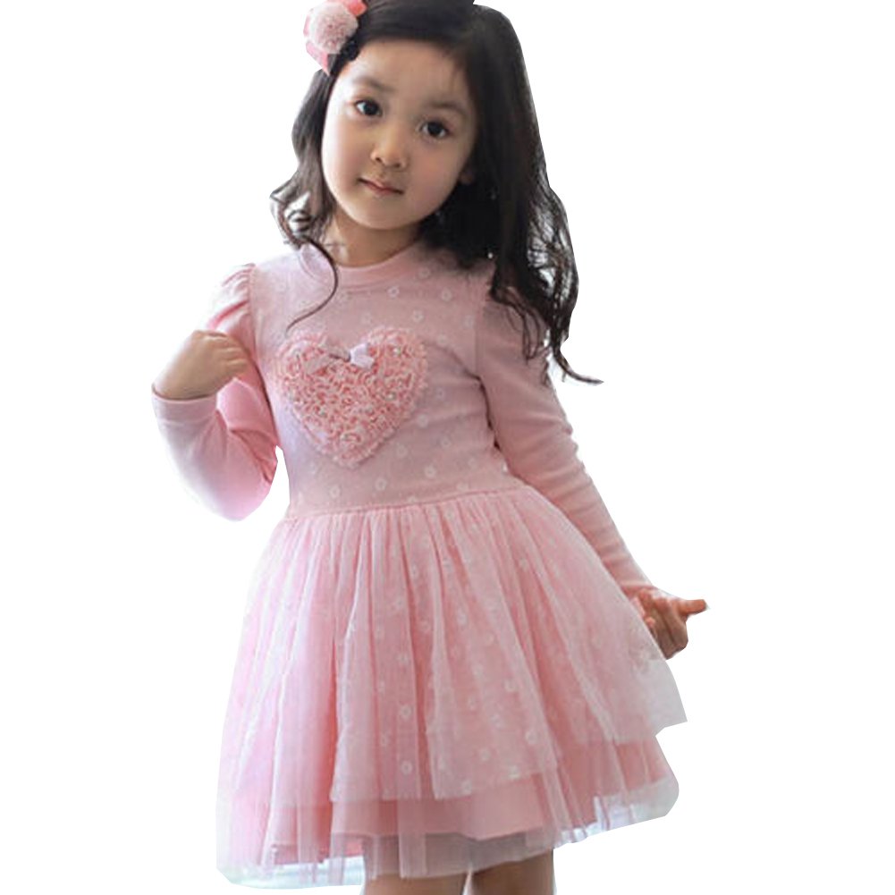 baby long sleeve tutu dress