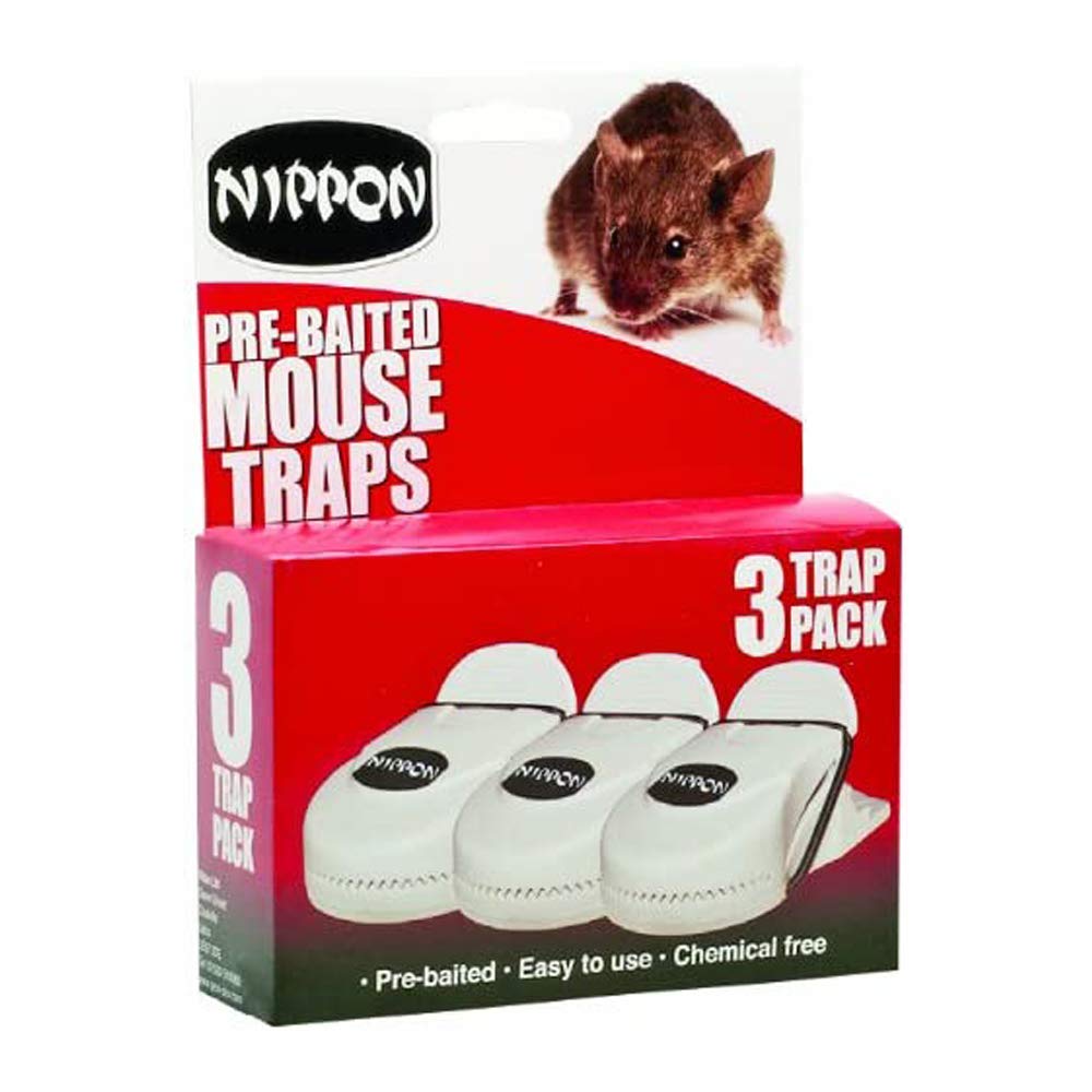 Nippon Nippon Pre-Baited Plastic Mouse Traps