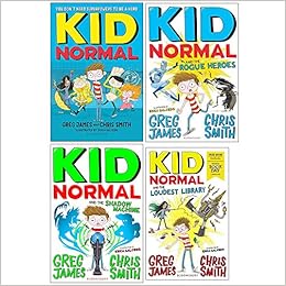 Kid Normal Series 4 Books Collection Set With World Book Day Kid Normal Kid Normal And The Rogue Heroes Kid Normal And The Shadow Machine Kid Normal And The Loudest Library World
