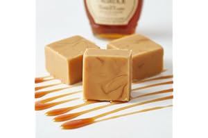 DEVON'S MACKINAC ISLAND FUDGE CO. Devon's Mackinac Island Fudge Co 5.5 oz - Gourmet Creamy Fudge - Handcrafted Sweet Treats - Chocolate, Peanut Butter, Maple & More - Great Gift or Dessert (Maple)