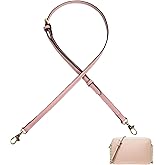Runhike Purse Replacement Straps,Adjustable Crossbody Long Thin Replacement Straps,Pink