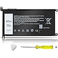 Ymawetia WDX0R Laptop Battery Replacement for Dell Inspiron 13 15 5000 7000 5570 7579 7573 7378 5567 5565 5379 5378 Latitude 