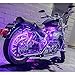 LEDGlow 6pc Million Color Flexible Motorcycle LED Lighting Kit - 15 Solid Colors - 9 Patterns - 6