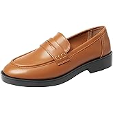 MUSSHOE Loafers for Women Platform Chunky Comfortable Slip-On Womens Loafers Fashion Business Work Dressy Casual Shoes