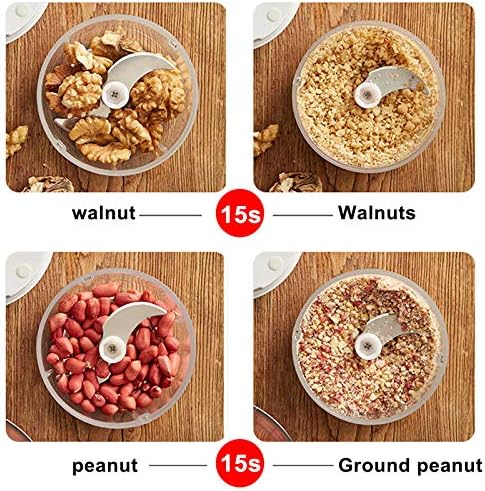 CFeng Electric Food Chopper, Wireless Mini Electric Garlic Food Blender - Image 3